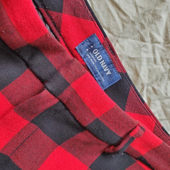 Old Navy Plaid Harper Pants - Picture 3 of 4